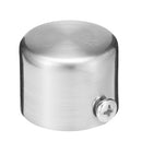 28mm Stainless Steel Window Curtain Rod Pole Finials End Cap