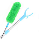 Telescoping Flexible Duster Washable Anti Static Soft Microfiber Cleaning Brush Dust Cleaner