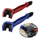 Motorcycle Chain Tire Maintenance Cleaning Brush Brake Dirt Remover