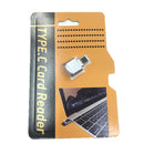 Mini Type-C USB 3.1 Aluminum Alloy Card Reader for Macbook Phone Tablet