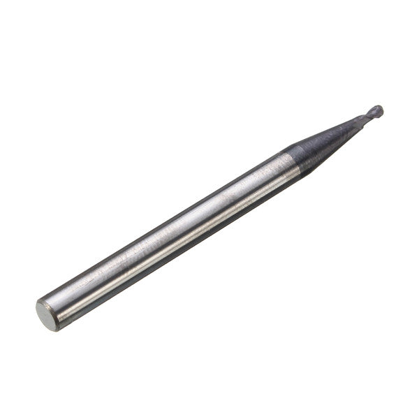 7pcs Radius 0.5-2.0mm 2 Flutes Ball Nose End Mill Cutter Set CNC Tool