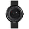 SKMEI 9174 Creative Small Triangle Display Fashion Black Steel Men Watch Quartz Watch