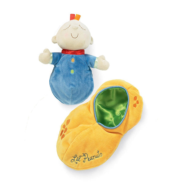 Kids Pea Baby Plush Toy Children Snuggle Pod Sleeping Placate Doll