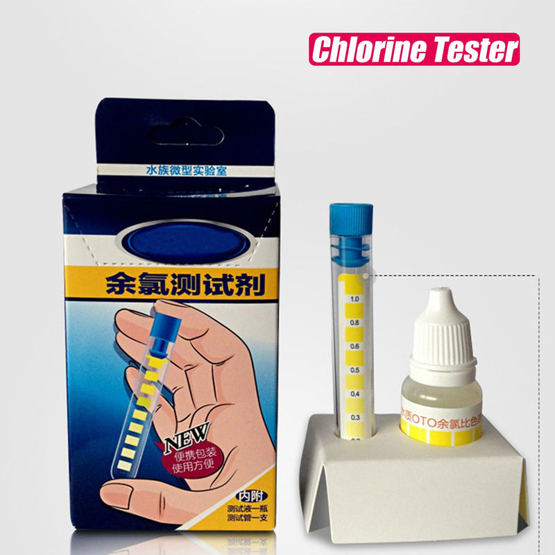 Aquarium Fish Tank PH NO2 NO3 Nitrite Nitrate Chlorine Water Quality Tester Kit