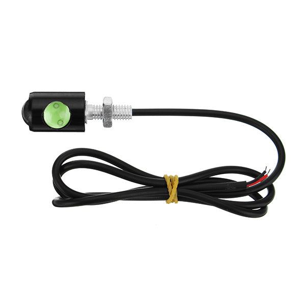DC 12V Motorcycle LED Tail Stop Brake Light Indicator Warning Lamp