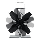 4 Blade Heat Powered Stove Fan Silent Wood Log Burner Fireplace Eco Fan No Electricity No Battery Heating Distribution
