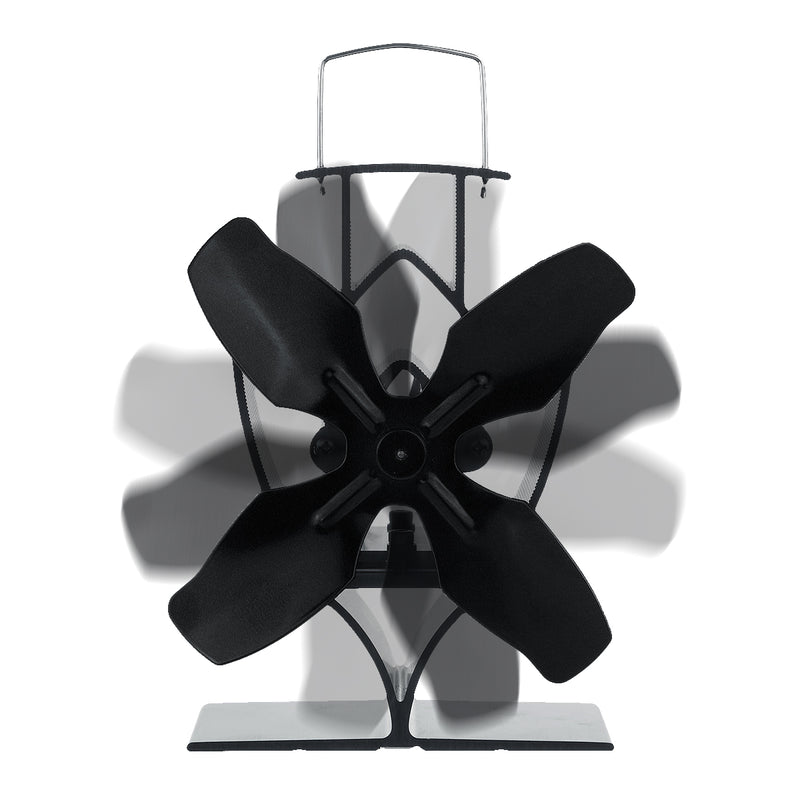 4 Blade Heat Powered Stove Fan Silent Wood Log Burner Fireplace Eco Fan No Electricity No Battery Heating Distribution