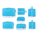 Polyester Home 7-piece Duffel Bag Travel Digital Storage Bag Women Men