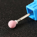 3/32 Inch Electric Nail Drill Bits Replacement Polishing Heads Ceramic Acrylic Manicure Tool