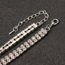 3 Styles Sexy Shiny Rhinestone Necklace Simple Zinc Alloy Choker Clothing Accessories