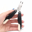 3 IN 1 Folded Ingrown Nail Clipper Nail File Nail Nail Trapper Cleaner Set Manicure Tool