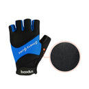 BOODUN Half-Finger Riding Glove Outdoor Motorcycle Riding Cycling Protective Finger Gloves