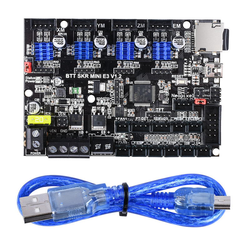 BIGTREETECH SKR Mini E3 V1.2 32Bit Control Board With TMC2209 UART Ultra-mute Driver Replace Ender-3 3D Printer Mainboard