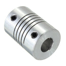 Machifit ID7/8/10mm Flexible Shaft Coupling OD19mm L25mm CNC Stepper Motor Coupler Connector