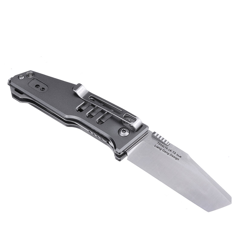 Sanrenmu 7046 Multifunctional Tools Glass Hammer Bottle Opener Spanner EDC Camping Tactical Folding Pocket Ring Outdoor Tools Hunting Stainless Key