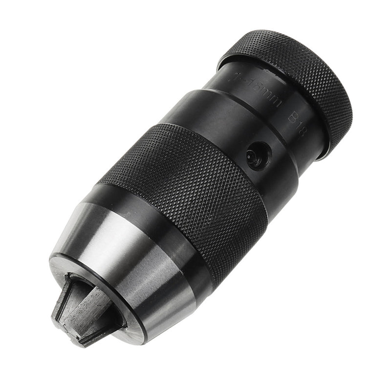 3/16-3/4 Inch 1-16mm Keyless Drill Chuck Self Tighten + JT3-3MT Shank For CNC Set
