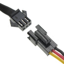 85cm Flexible LED Soft Tube Guide Light Car White DRL Strip Amber Turn Signal Lamps 2PCS