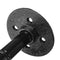 Industrial Iron Pipe Toilet Paper Tissue Roll Holder Faucet Style Rustic Wall Mounted Paper Holder