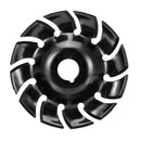 90mm Wood Carving Disc 12T Woodworking Root Milling Cutter for 16mm Aperture Angle Grinder