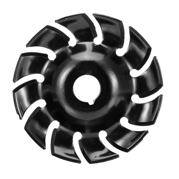 90mm Wood Carving Disc 12T Woodworking Root Milling Cutter for 16mm Aperture Angle Grinder