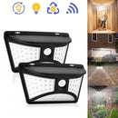 Solar Power 68 LED Wall Light PIR Motion Sensor Waterproof Outdoor Garden Yard Security Lamp