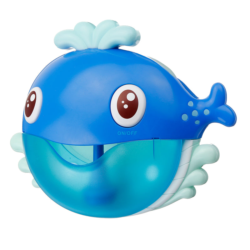 Kids Cartoon Whale Automatic Music Bubble Blower Machine Shower Toy Bath Bubble Maker