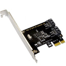 SSU SATA3 - T2 PCI -E To Sata 3.0 Expansion Card 6Gbps With Two SATA Interfaces For Desktop Computer