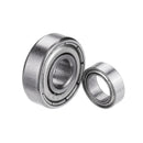 Machfit 10pcs MR85ZZ 695ZZ Bearing I.D 5mm Steel Double Shielded Miniature Deep Groove Ball Bearing