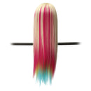 8 Colors Salon Hairdressing Braiding Practice Mannequin Hair Training Head Models With Clamp Holder