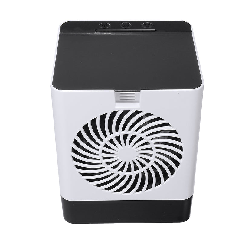 3 In1 Portable USB Air Conditioner Cooler Nano Water Cool Cooling Fan Humidifier