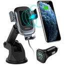 Bakeey 15W 10W Automatic Induction Fast Charging Wireless Car Charger Holder For iPhone XS 11 Pro Huawei P30 Pro Mate 30 Xiaomi Mi9 9Pro