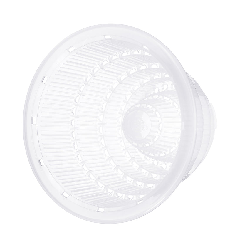 5/6/7 Inch PP Plastic Clear Flower Pot Orchid Planter Container Mesh Pot Home Decorations