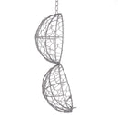 Hanging Planters Flower Pot Iron Iron Wire Succulent Pot Wall Succulent Planters Rustic Plant Holder Decorations