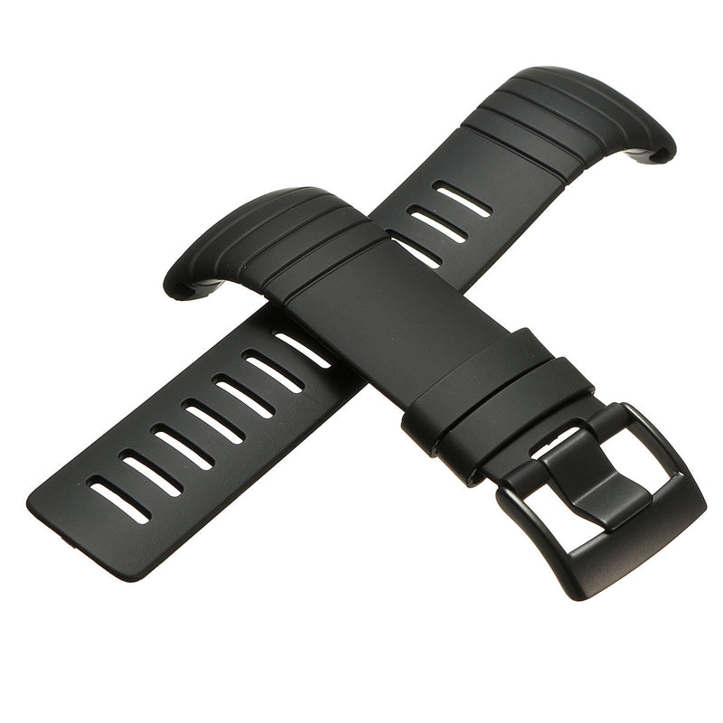 Silicone watch band replacement watch bracelet strap With clasp fastener for SUUNTO CORE