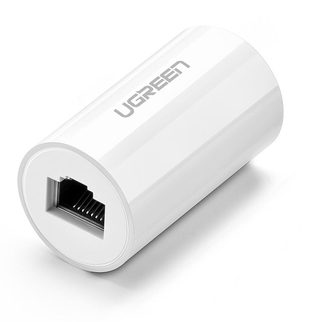Ugreen RJ45 Ethernet Adapter 8P8C Female to Female Anti-Thunder Rj45 Connector Network Connector Extension Cable Adapter Ethernet Cable