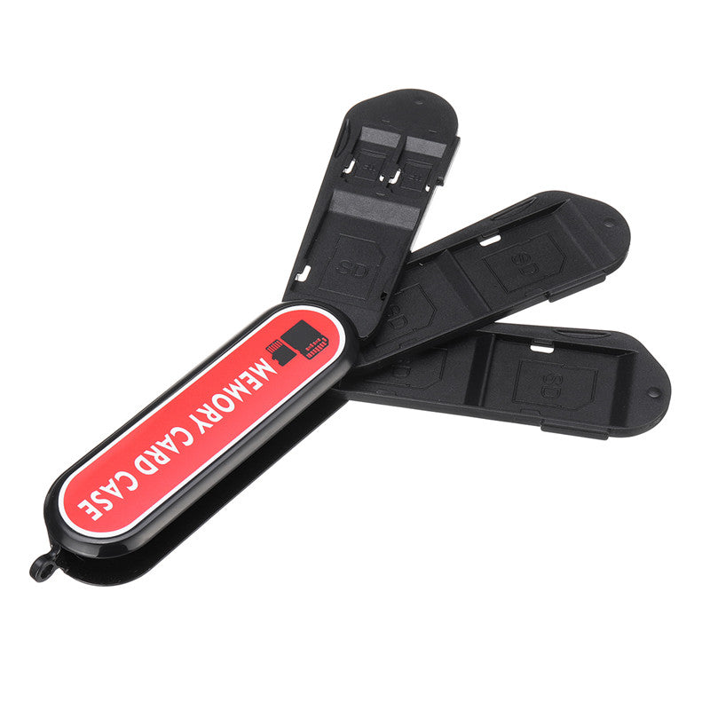 Universal Portable Large Capacity Memory Card TF Card SIM Card Collection Case Storage Box