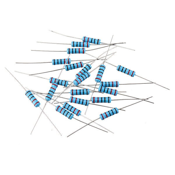 100pcs 2W 220R Metal Film Resistor Resistance 1% 220 ohm Resistor