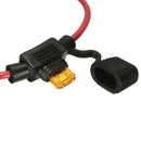 Car 12V In Line Mini Blade Fuse Holder with 5 10 15 20 25 30A Fuses