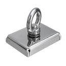 300KG D75 Super Fishing Recovery Block 304 Magnet Eyebolt M10 Ring Metal
