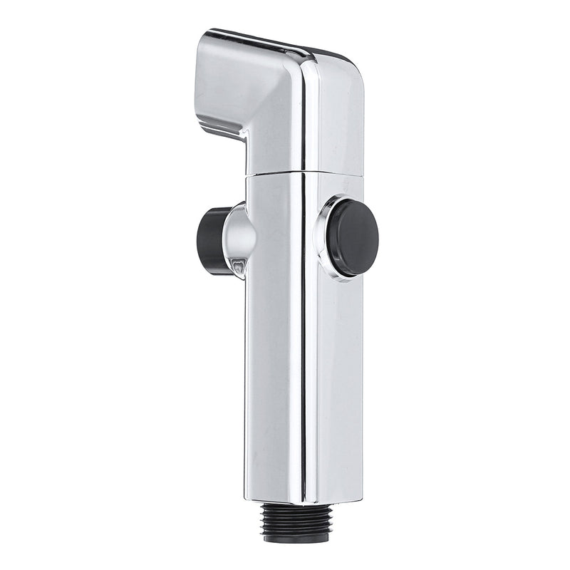 ABS Handheld Bathroom Bidet Portable Toilet Bidet Spray Shower Head Water Nozzle Sprayer Cloth Diaper Sprayer w/ Press Switch for Personal Hygiene