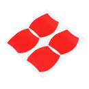 4Pcs Universal Carbon Fiber Car Side Door Handle Guard Stickers Scratch Paint Protective Films