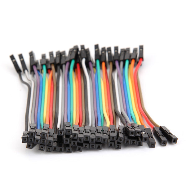 800pcs 10cm Female To Female Jumper Cable Dupont Wire For