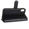 Litchi Texture Card Slot Bracket Flip Leather Case For iPhone X