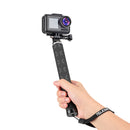 TELESIN GP-MNP-90D 90cm Carbon Fiber Foldable Extendable Selfie Stick for Action Sports Camera Smartphone