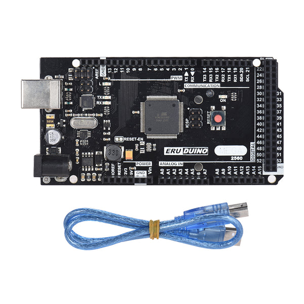 MKS-Mega 2560 Module Ramps 1.4 DIY Controller 24V For  R3 Board With USB Cable 3D Printer Par
