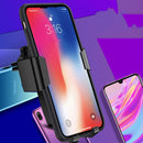K81 Car Wireless Charger LED 10W Gravity Induction Air Outlet Clip