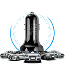 3-Port USB Car Charger Stable Charging Intelligent Shunt Speed Up 60% 12-32V