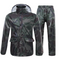 Camouflage Raincoat Suit Hiking Motorcycle Riding Thickened Waterproof Men Women Raincoats