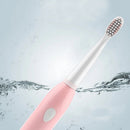 5 Modes Sonic Electric Toothbrush Portable USB Charging Waterproof Vibration Toothbrush With 4 Brush Heads