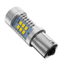 Pair 1156 BA15S 21SMD LED Car Brake Lights Tail Bulb Stop Lamp White/Yellow 12W DC 12V